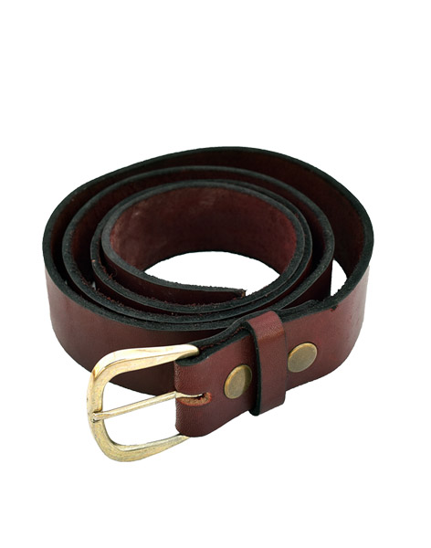 1654 - BROWN LEATHER BELT