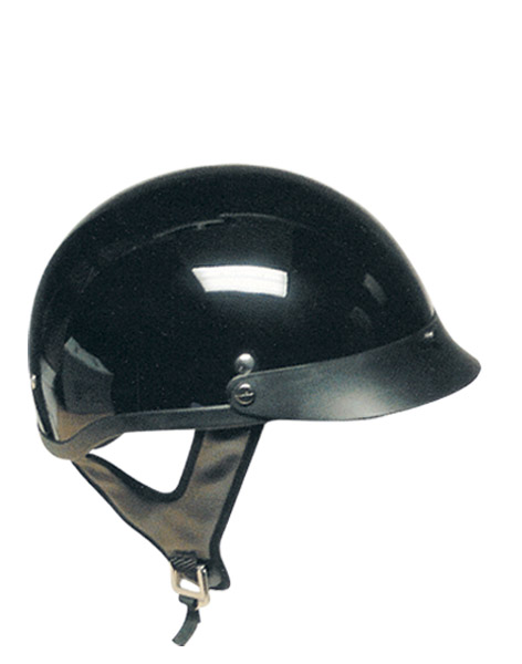 200blk - DOT Black Helmet