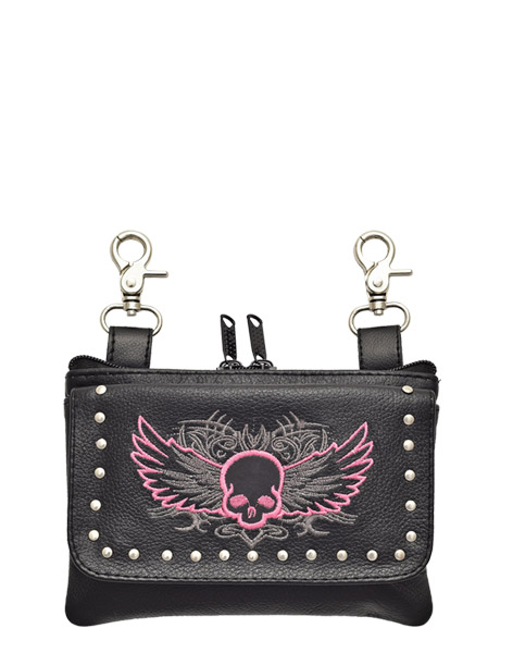 2275 - Skull Wings Belt Bag