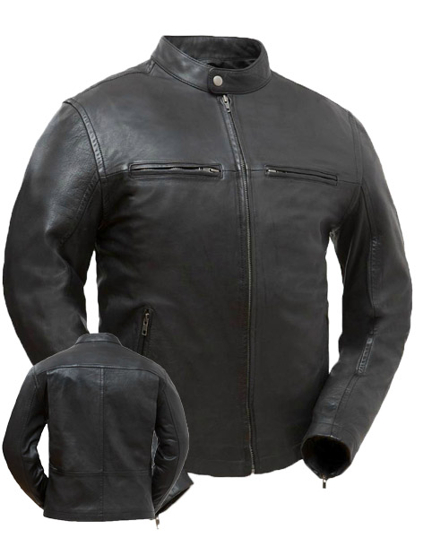 F253 - Men's Hipster Sporty Scooter Jacket