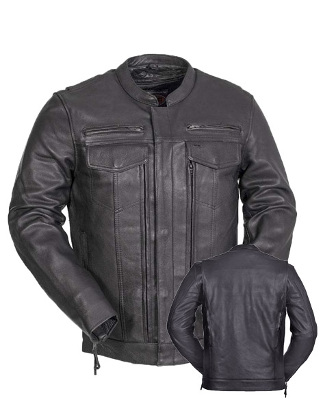 F263 - First Manufacturing The Raider Leather Jacket