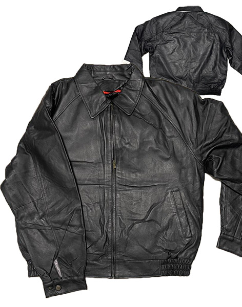 MC2020 - Mens Bomber Style Leather Jacket