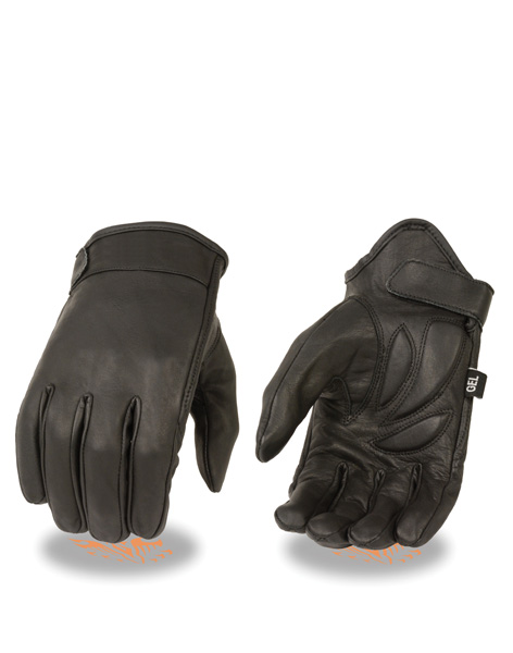 MG7510 - MEN’S PREMIUM LEATHER SHORT WRISTED CRUISER GLOVE W/ GE