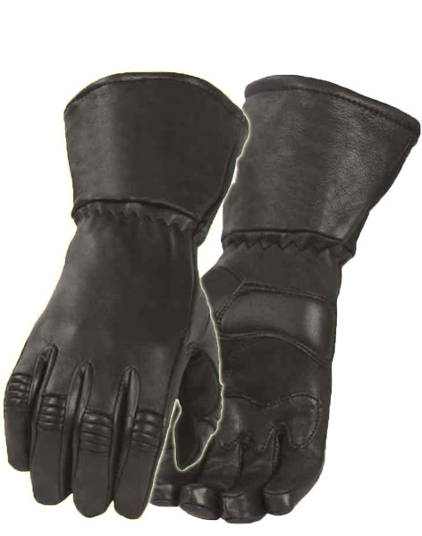 SH039 - Men's Deerskin Thermal Lined Gauntlet Gloves