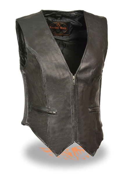 SH1288 - Ladies Zipper Front Side Stretch Vest