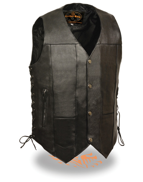 TN1050 - MEN’S 10 POCKET SIDE LACE VEST