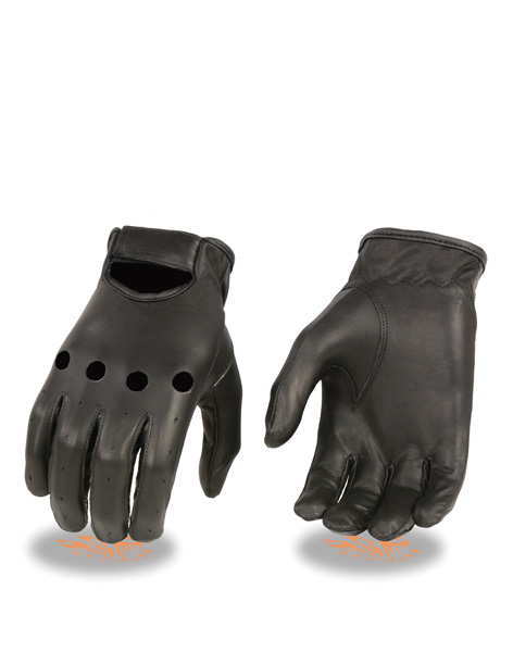 SH247 - MEN’S PREMIUM LEATHER UNLINED DRIVING GLOVES W/ KNUCKLE