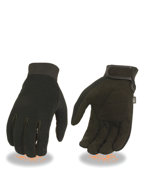 TN5271 - MEN’S MECHANIC GLOVES W/ AMARA PADDED GEL PALM & VELCR