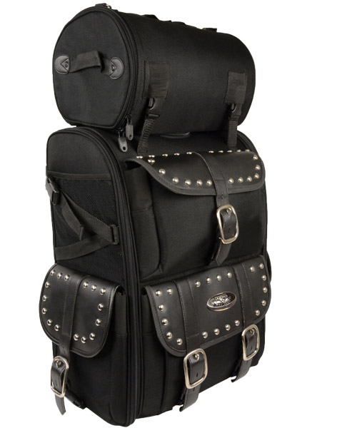 TN5041STUD - EXTRA LARGE TWO PIECE STUDDED NYLON TOURING PACK