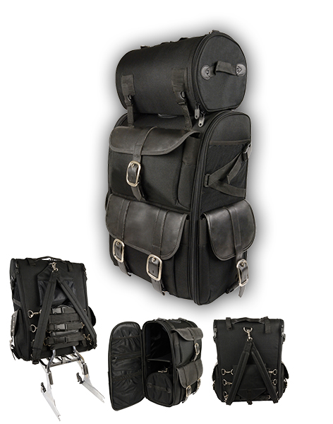 5041PLN - EXTRA LARGE TWO PIECE PLAIN NYLON TOURING PACK