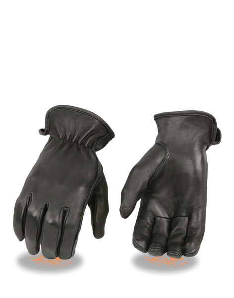 SH886 - LADIES DEERSKIN LEATHER THERMAL LINED GLOVES W/ CINCH WR