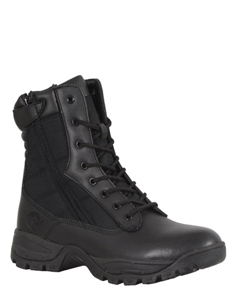 MBM9110 - Men’s 9″Leather Tactical Boot Side Zipper