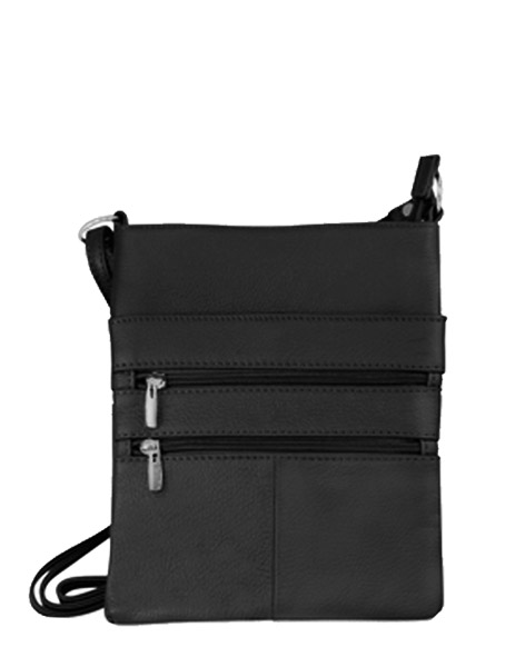 TN011 - Black Leather Purse