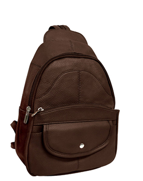 TN3308 - TAN Leather Back Pack