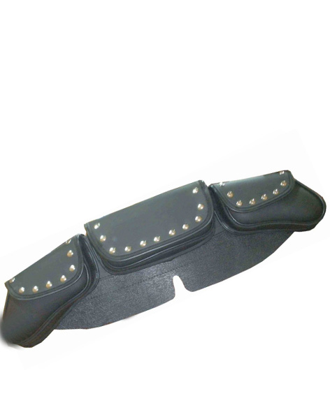 UNIK1665Stud - PVC Windshield Bag Studded